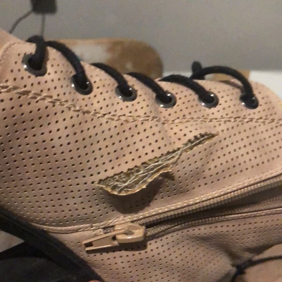 Little pink heel boots. Call it spring size 7 - Picture 4 of 4